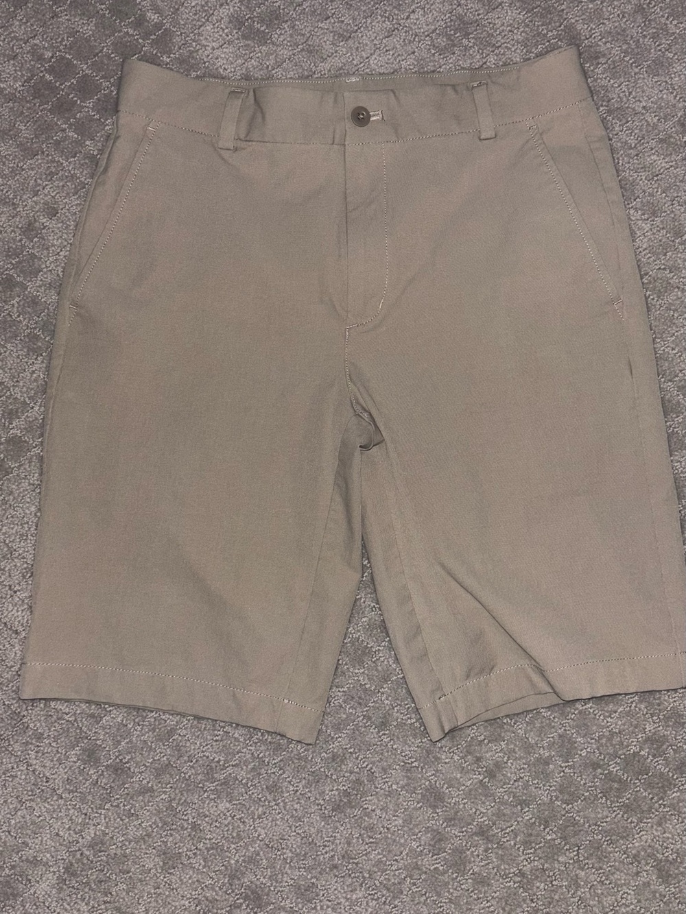 Vineyard Vines Boys Tan Khaki Performance Shorts